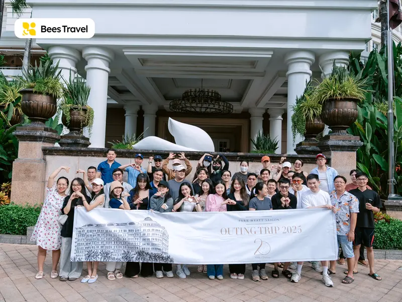 The first of the three Park Hyatt Saigon groups has departed