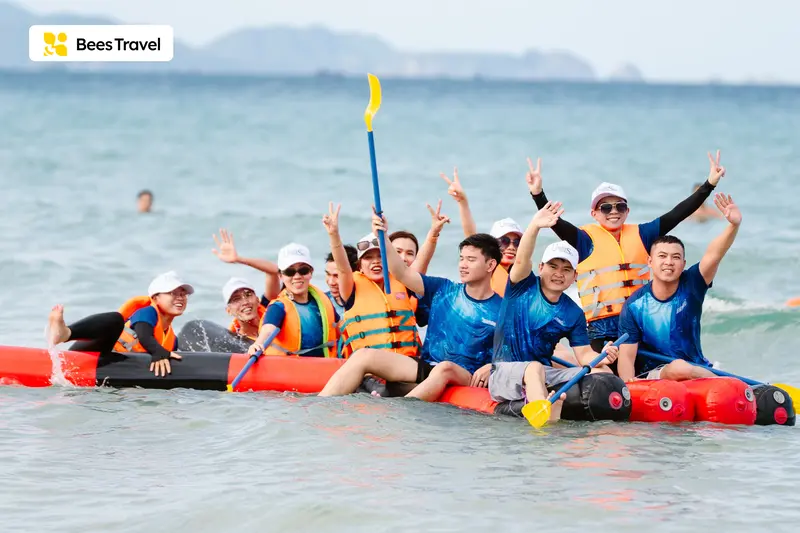 Những trò chơi team building thú vị tại Cam Ranh